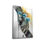Casa si Gradina - Decoratiuni - Tablouri - Tablou decorativ pe panza, Wallxpert, multicolor, 70x100 cm, 50% bumbac, 50% poliester, rama lemn, 227WRZ1233 - Infinity.ro