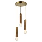 Casa si Gradina - Corpuri si surse de iluminat - Lustre si pendule - Candelabru, Opviq, lemn, vintage, 100x35 cm - Infinity.ro