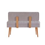 Casa si Gradina - Mobilier - Canapele si coltare - Banchete - Bancuta, Hanah Home, pal melaminat, pin atlantic si gri, 110x82.5x40 cm - Infinity.ro