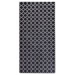 Casa si Gradina - Textile si covoare - Covoare - Covorase intrare - Covoras de intrare, Conceptum Hypnose, alb-negru, 100x300 cm, 100% poliester, antiderapant, lavabil la masina - Infinity.ro