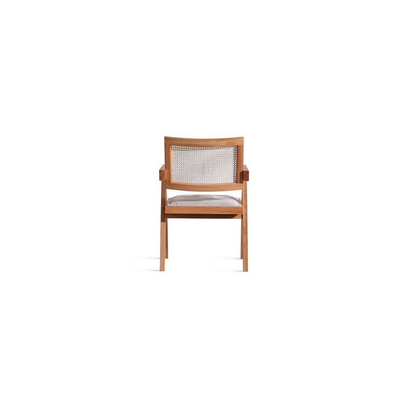 Casa si Gradina - Mobilier - Scaune si fotolii - Fotolii - Fotoliu, Hanah Home, lemn fag, stofa teddy, natural, 51x52x76 cm - Infinity.ro