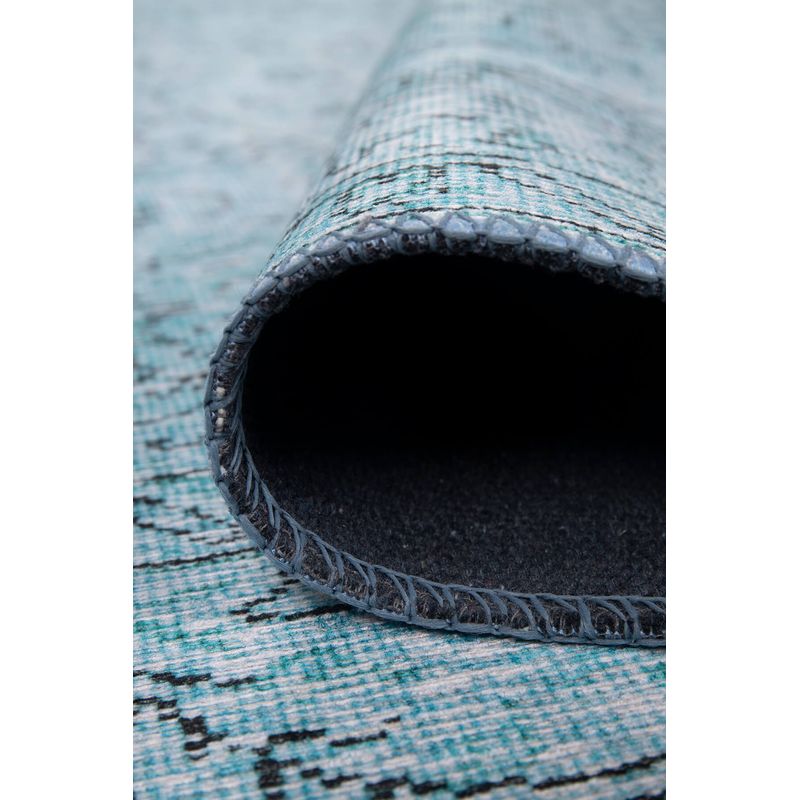 Casa si Gradina - Textile si covoare - Covoare - Covoare casa - Covor, Conceptum Hypnose, albastru, 75x150 cm, 100% poliester, 473RTP3308 - Infinity.ro