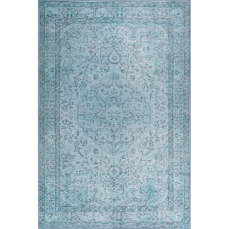 Casa si Gradina - Textile si covoare - Covoare - Covoare casa - Covor, Conceptum Hypnose, albastru, 75x150 cm, 100% poliester, 473RTP3308 - Infinity.ro