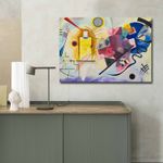 Casa si Gradina - Decoratiuni - Tablouri - Tablou canvas decorativ, Wallxpert, 100% panza suede, multicolor, 70x100 cm, rama lemn, 249CVT1544 - Infinity.ro