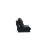 Casa si Gradina - Mobilier - Canapele si coltare - Canapele - Canapea extensibila, Hanah Home, metal, negru, 185x120 cm - Infinity.ro