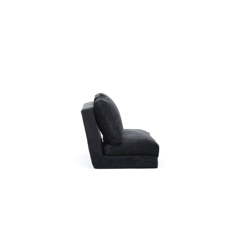 Casa si Gradina - Mobilier - Canapele si coltare - Canapele - Canapea extensibila, Hanah Home, metal, negru, 185x120 cm - Infinity.ro