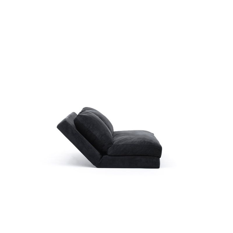 Casa si Gradina - Mobilier - Canapele si coltare - Canapele - Canapea extensibila, Hanah Home, metal, negru, 185x120 cm - Infinity.ro