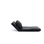 Casa si Gradina - Mobilier - Canapele si coltare - Canapele - Canapea extensibila, Hanah Home, metal, negru, 185x120 cm - Infinity.ro