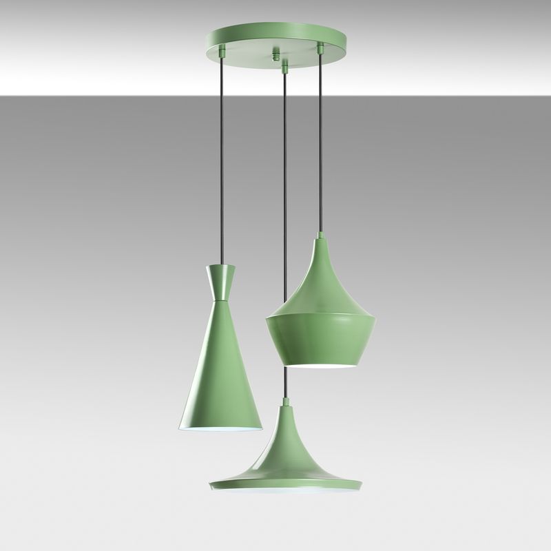 Casa si Gradina - Corpuri si surse de iluminat - Lustre si pendule - Candelabru, Opviq, metal, menta, diametru 45 cm, inaltime reglabila, 892OPV2093 - Infinity.ro