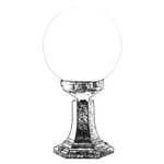 Casa si Gradina - Corpuri si surse de iluminat - Iluminat exterior - Lanterne - Lampa de perete exterior, Opviq, abs si polietilena, maro, 46x25 cm - Infinity.ro