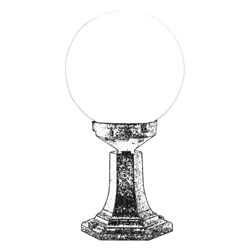 Casa si Gradina - Corpuri si surse de iluminat - Iluminat exterior - Lanterne - Lampa de perete exterior, Opviq, abs si polietilena, maro, 46x25 cm - Infinity.ro