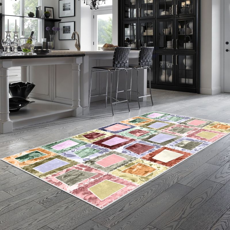 Casa si Gradina - Textile si covoare - Covoare - Covoare casa - Covor, Conceptum Hypnose, multicolor, 120x180 cm, 100% poliamida, antiderapant, lavabil la masina - Infinity.ro