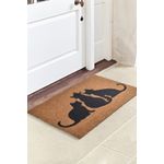 Casa si Gradina - Textile si covoare - Covoare - Covorase intrare - Covoras de intrare, Conceptum Hypnose, multicolor, 40x60 cm, pvc, antiderapant, 877CHL1037 - Infinity.ro