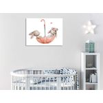 Casa si Gradina - Decoratiuni - Tablouri - Tablou decorativ pe panza, Wallxpert, multicolor, 60% bumbac 40% poliester, rama lemn, 30x40 cm, 489GWN1252 - Infinity.ro