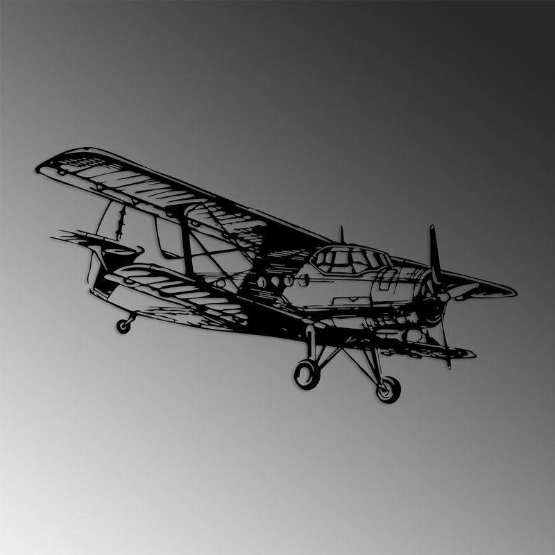 Casa si Gradina - Decoratiuni - Decoratiuni perete - Accesoriu decorativ perete, Wallxpert, metal, negru, 74x39 cm - Infinity.ro