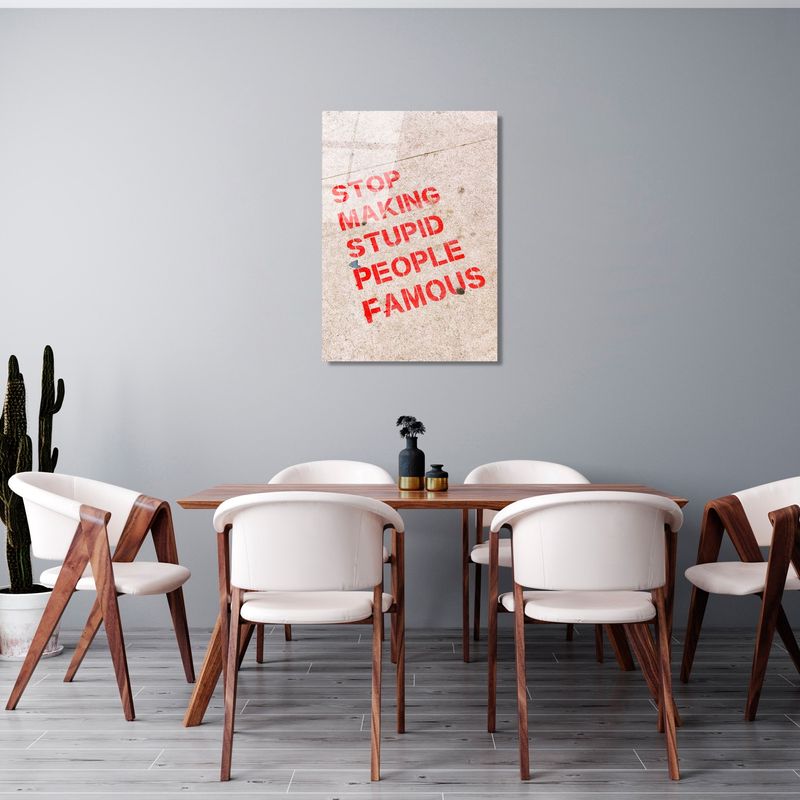 Casa si Gradina - Decoratiuni - Tablouri - Tablou decorativ, Wallxpert, sticla calita, multicolor, 45x65 cm, 123BZM1342 - Infinity.ro