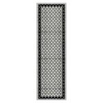 Casa si Gradina - Textile si covoare - Covoare - Covorase intrare - Covoras de intrare, Conceptum Hypnose, alb, gri, negru, 100x150 cm, 100% poliester, antiderapant - Infinity.ro