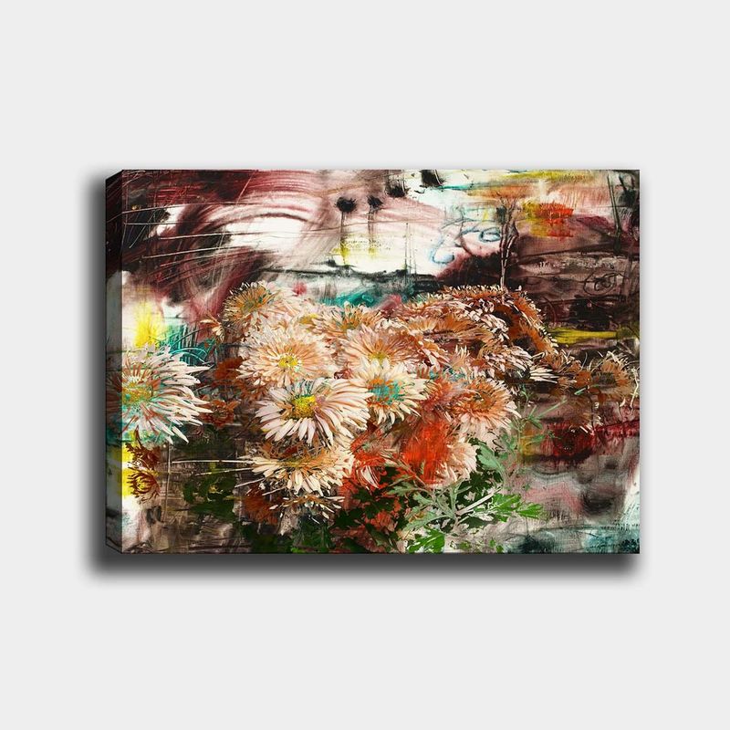 Casa si Gradina - Decoratiuni - Tablouri - Tablou decorativ, Wallxpert, panza, multicolor, 70x100 cm, rama lemn, 441HPE2053 - Infinity.ro