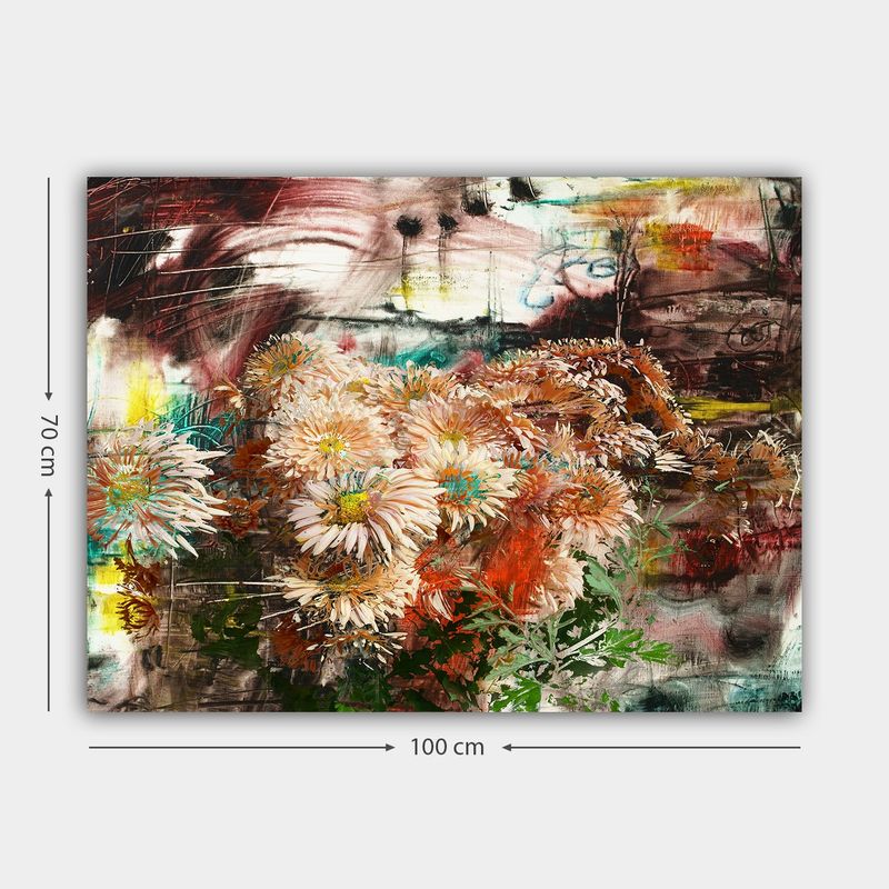 Casa si Gradina - Decoratiuni - Tablouri - Tablou decorativ, Wallxpert, panza, multicolor, 70x100 cm, rama lemn, 441HPE2053 - Infinity.ro