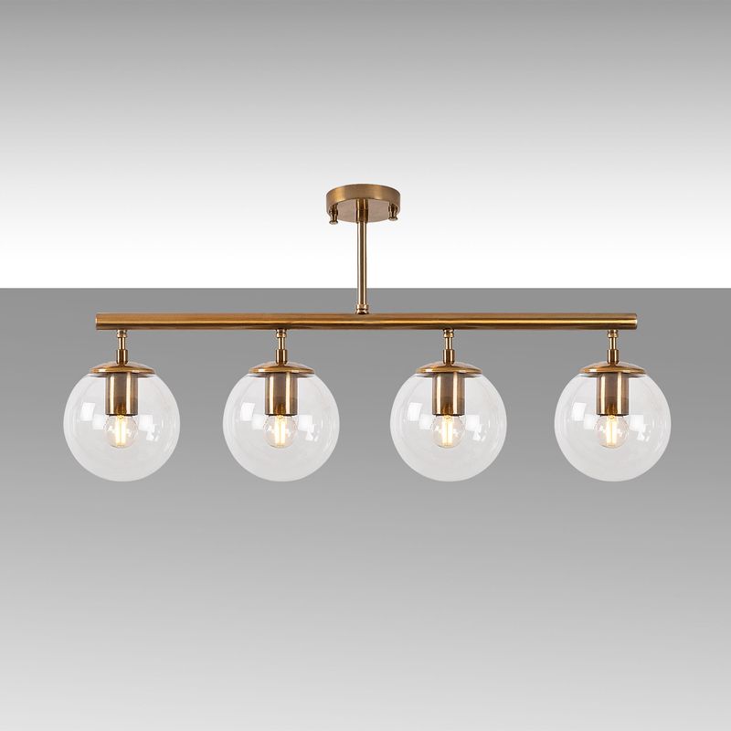 Casa si Gradina - Corpuri si surse de iluminat - Lustre si pendule - Candelabru, Opviq, metal, vintage, 70x15x35 cm, 942FLG1197 - Infinity.ro