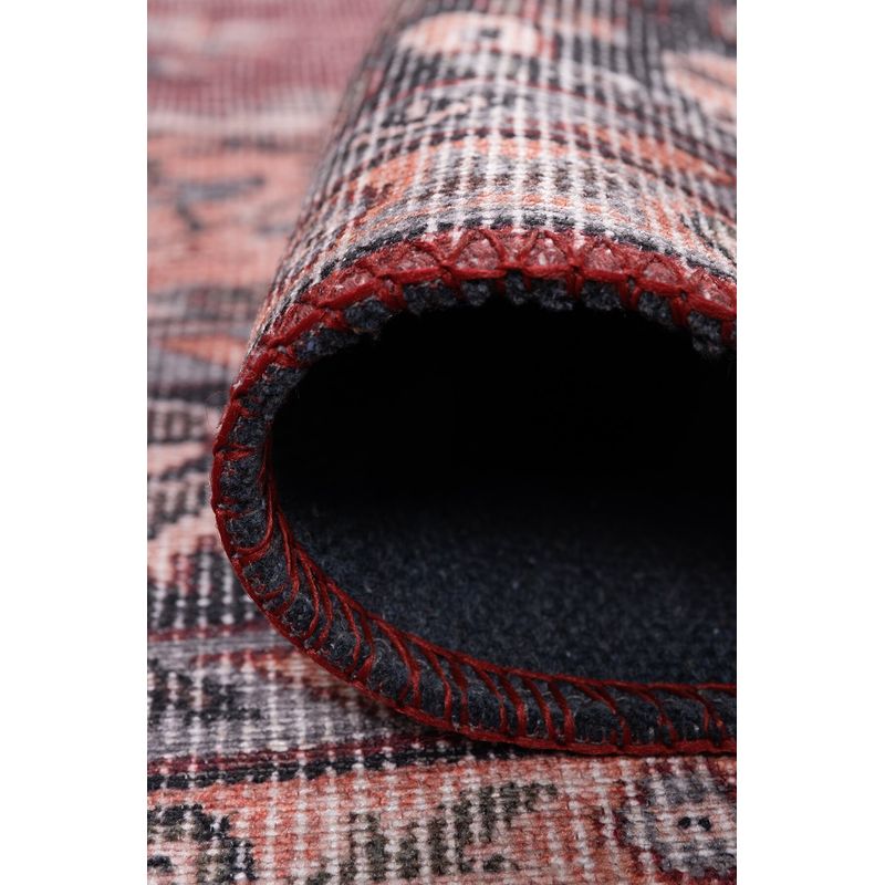 Casa si Gradina - Textile si covoare - Covoare - Covoare casa - Covor, Conceptum Hypnose, burgundy, 75x230 cm, 100% poliester, 473RTP3099 - Infinity.ro