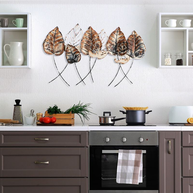 Casa si Gradina - Decoratiuni - Decoratiuni perete - Accesoriu decorativ de perete, Wallxpert, metal, multicolor, 67x112 cm - Infinity.ro