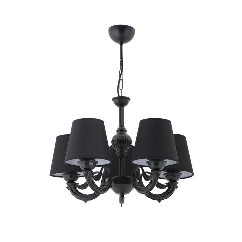 Casa si Gradina - Corpuri si surse de iluminat - Lustre si pendule - Candelabru, Opviq, metal, negru, 55x65 cm - Infinity.ro