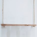 Casa si Gradina - Mobilier - Biblioteci si rafturi - Rafturi - Raft de perete, Hanah Home, lemn de molid, nuc, 60x80x13 cm - Infinity.ro