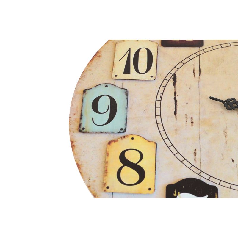 Casa si Gradina - Decoratiuni - Ceasuri - Ceas decorativ, Wallxpert, mdf, multicolor, diametru 40 cm - Infinity.ro