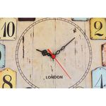 Casa si Gradina - Decoratiuni - Ceasuri - Ceas decorativ, Wallxpert, mdf, multicolor, diametru 40 cm - Infinity.ro