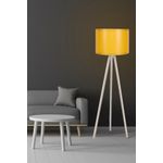 Casa si Gradina - Corpuri si surse de iluminat - Veioze si lampi - Lampadare - Lampadar, Opviq, mdf, crem galben, 145 cm - Infinity.ro