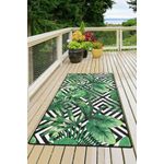 Casa si Gradina - Textile si covoare - Covoare - Covorase intrare - Covoras de hol, Conceptum Hypnose, multicolor, 80x200 cm, 100% poliester, antiderapant, lavabil la masina, 882CHL1721 - Infinity.ro