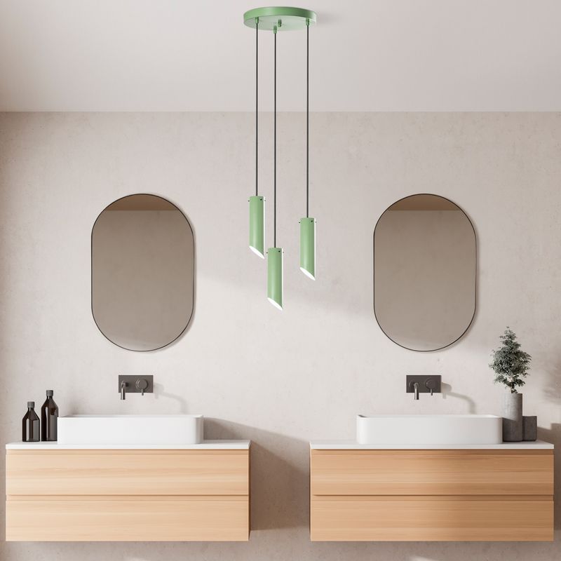 Casa si Gradina - Corpuri si surse de iluminat - Lustre si pendule - Candelabru, Opviq, metal, menta, diametru 40 cm, inaltime reglabila, 892OPV2109 - Infinity.ro