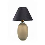 Casa si Gradina - Corpuri si surse de iluminat - Veioze si lampi - Veioze - Veioza, Opviq, ceramica, gri, 44 cm, 687HMY1492 - Infinity.ro