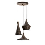 Casa si Gradina - Corpuri si surse de iluminat - Lustre si pendule - Candelabru, Opviq, metal, antichizat, diametru 45 cm, inaltime reglabila 45-135 cm - Infinity.ro