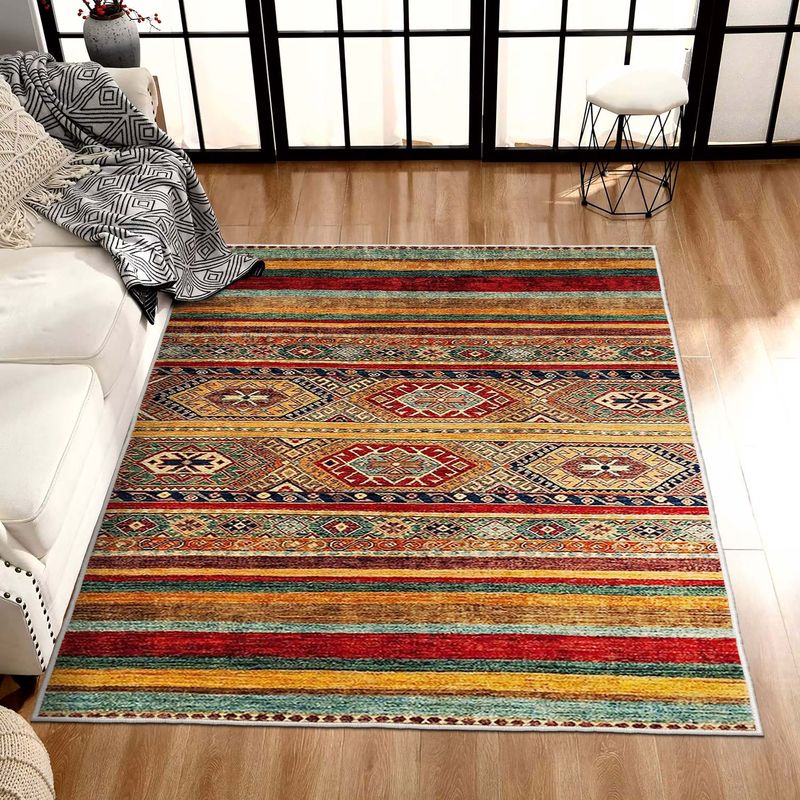 Casa si Gradina - Textile si covoare - Covoare - Covoare casa - Covor, Conceptum Hypnose, multicolor, 120x180 cm, 100% poliester, antiderapant, 213HFT1878 - Infinity.ro