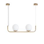 Casa si Gradina - Corpuri si surse de iluminat - Lustre si pendule - Candelabru, Opviq, metal, auriu, 56x15x110 cm - Infinity.ro