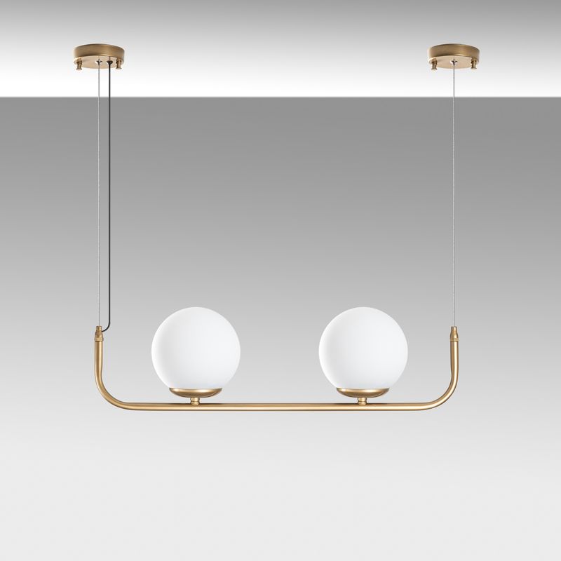 Casa si Gradina - Corpuri si surse de iluminat - Lustre si pendule - Candelabru, Opviq, metal, auriu, 56x15x110 cm - Infinity.ro