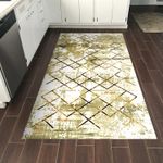Casa si Gradina - Textile si covoare - Covoare - Covoare casa - Covor, Conceptum Hypnose, maro, 80x120 cm, 100% poliester, antiderapant, lavabil la masina, 955ANR4432 - Infinity.ro