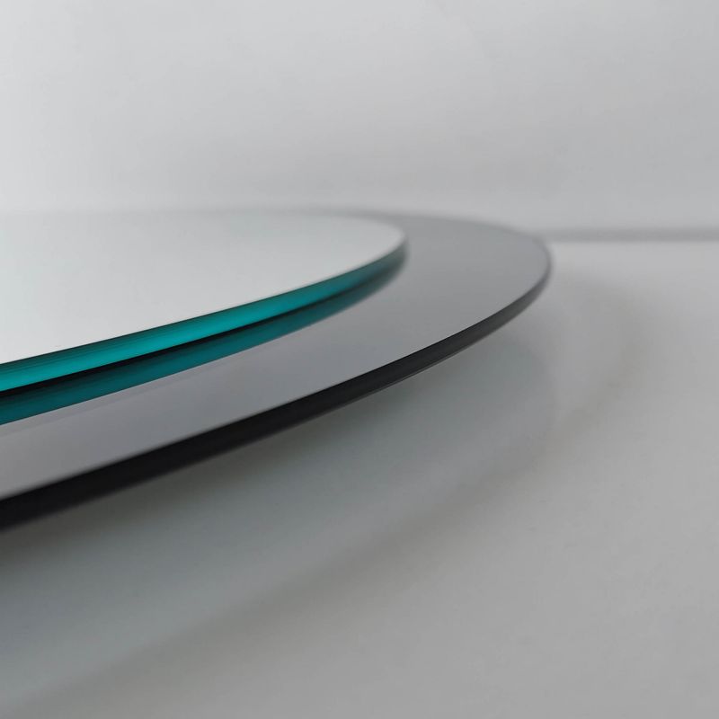 Casa si Gradina - Decoratiuni - Oglinzi - Oglinda, Hanah Home, sticla calita, fume, 65x65 cm - Infinity.ro