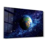 Casa si Gradina - Decoratiuni - Tablouri - Tablou decorativ, Wallxpert, sticla temperata, multicolor, 70x110 cm, 672BRS2237 - Infinity.ro