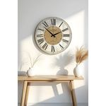 Casa si Gradina - Decoratiuni - Ceasuri - Ceas decorativ, Wallxpert, mdf, multicolor, 50x50 cm, 889HCL1111 - Infinity.ro