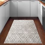 Casa si Gradina - Textile si covoare - Covoare - Covoare casa - Covor, Conceptum Hypnose, maro, 100x300 cm, 100% poliester, antiderapant, lavabil la masina, 955ANR3754 - Infinity.ro