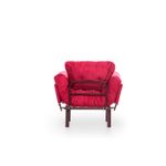 Casa si Gradina - Mobilier - Scaune si fotolii - Fotolii - Fotoliu, Atelier Del Sofa, metal, poliester, maro, 95x85x70 cm - Infinity.ro