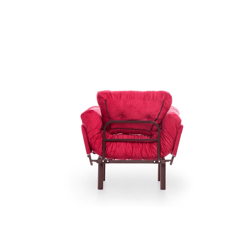 Casa si Gradina - Mobilier - Scaune si fotolii - Fotolii - Fotoliu, Atelier Del Sofa, metal, poliester, maro, 95x85x70 cm - Infinity.ro