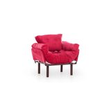Casa si Gradina - Mobilier - Scaune si fotolii - Fotolii - Fotoliu, Atelier Del Sofa, metal, poliester, maro, 95x85x70 cm - Infinity.ro