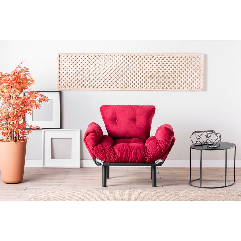 Casa si Gradina - Mobilier - Scaune si fotolii - Fotolii - Fotoliu, Atelier Del Sofa, metal, poliester, maro, 95x85x70 cm - Infinity.ro