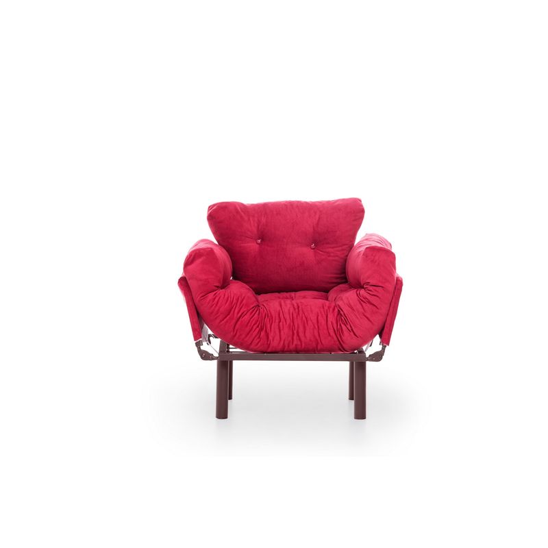 Casa si Gradina - Mobilier - Scaune si fotolii - Fotolii - Fotoliu, Atelier Del Sofa, metal, poliester, maro, 95x85x70 cm - Infinity.ro