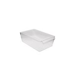 Casa si Gradina - Bucatarie si vesela - Organizare si depozitare bucatarie - Cutii alimentare - Set organizator frigider, Hermia, plastic, transparent, 20x32.5x10 cm, 3 bucati - Infinity.ro