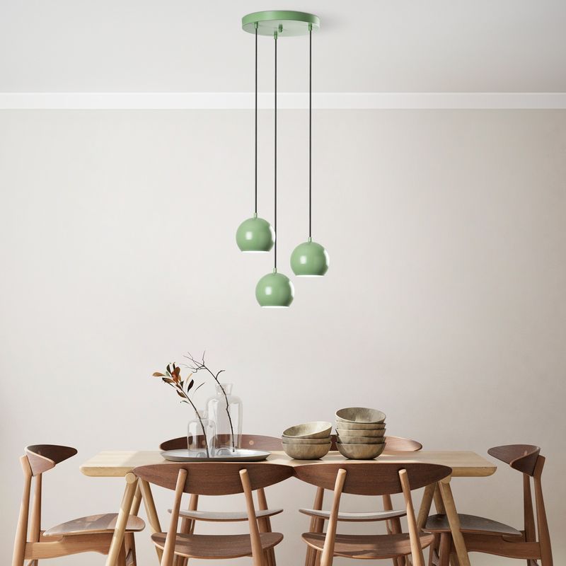 Casa si Gradina - Corpuri si surse de iluminat - Lustre si pendule - Candelabru, Opviq, metal, menta, diametru 45 cm, inaltime reglabila, 892OPV2081 - Infinity.ro